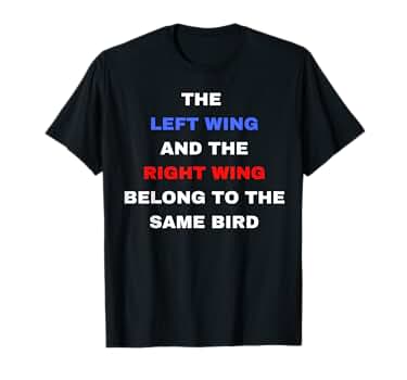 Amazon | 左翼と右翼の鳥 Tシャツ | Tシャツ・カットソー 通販